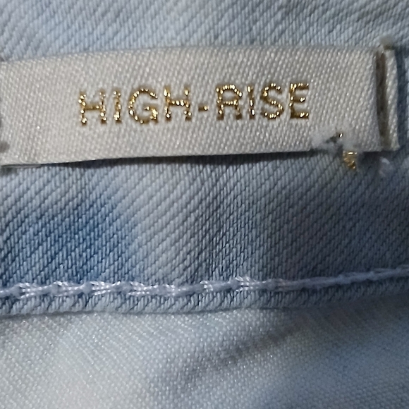 Nicki Minaj Ladies Light Blue Distressed Jeans. Size 13/14 - Picture 12 of 13